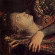 Gustave Moreau Tracianische Frau mit dem Kopf des Orpheus und seiner Leier Germany oil painting artist